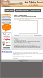 Mobile Screenshot of joezguitar.com
